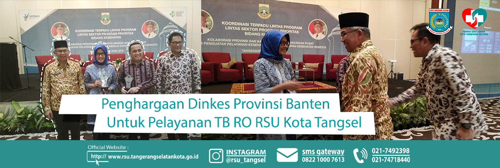 Pelayanan Pengobatan TB MDR / TB RO RSU Tangerang Selatan